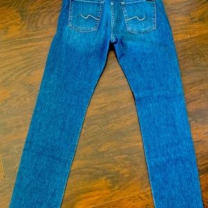 7 for all mankind, Mens, skinny jeans. 34” x 32”